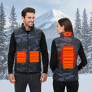 Gilet Chauffant Camouflage