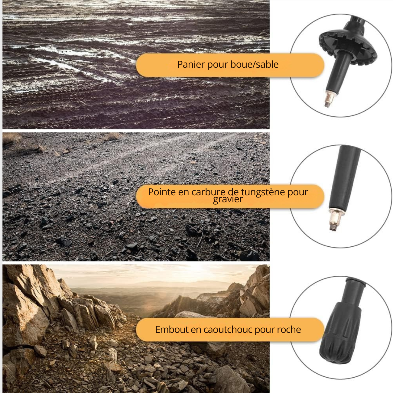 Bâtons de Marche Randonnée