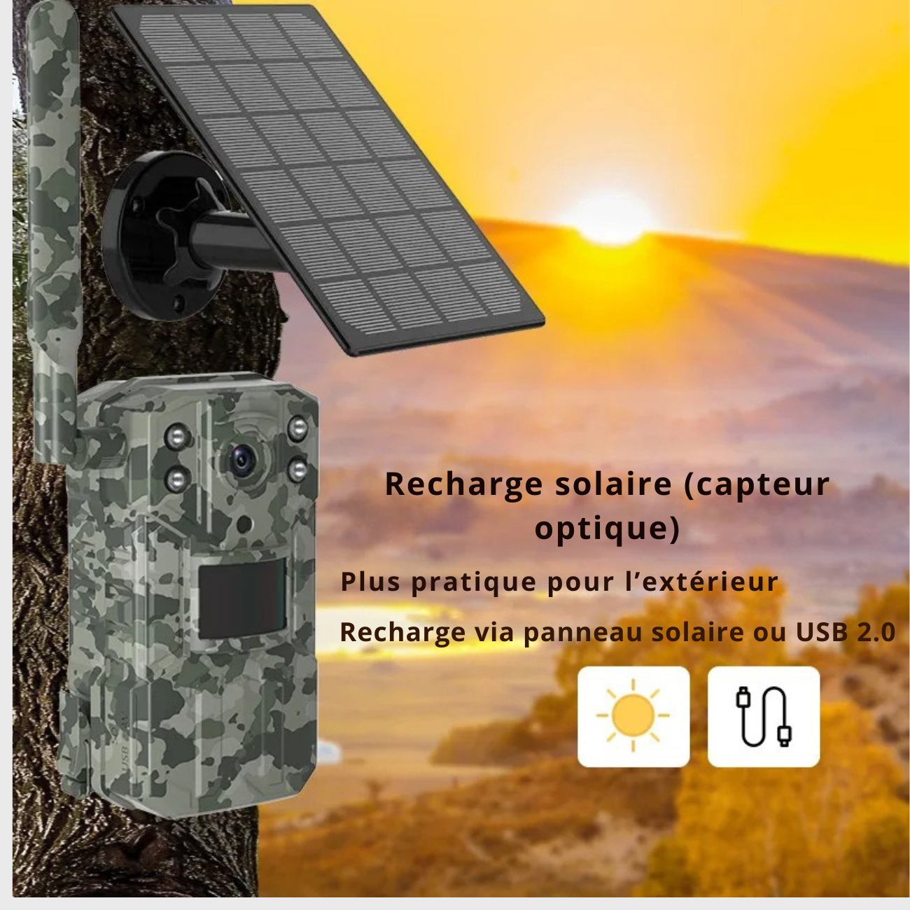 Caméra de Chasse 4G