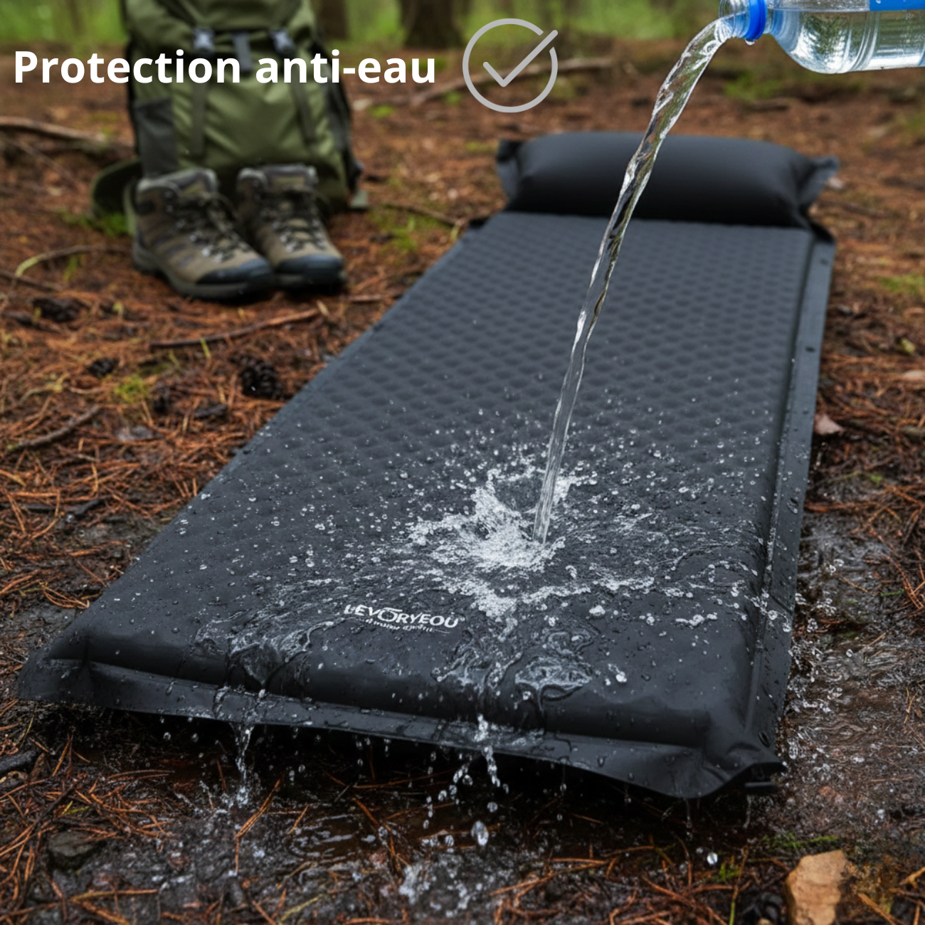 Matelas Gonflable 1 Personne Randonnée