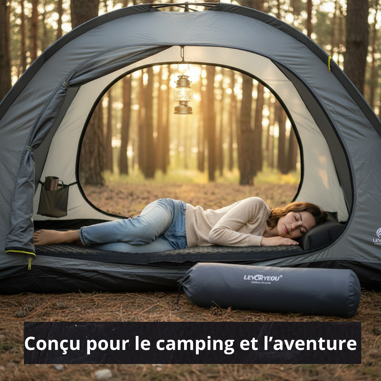 Matelas Gonflable 1 Personne Randonnée