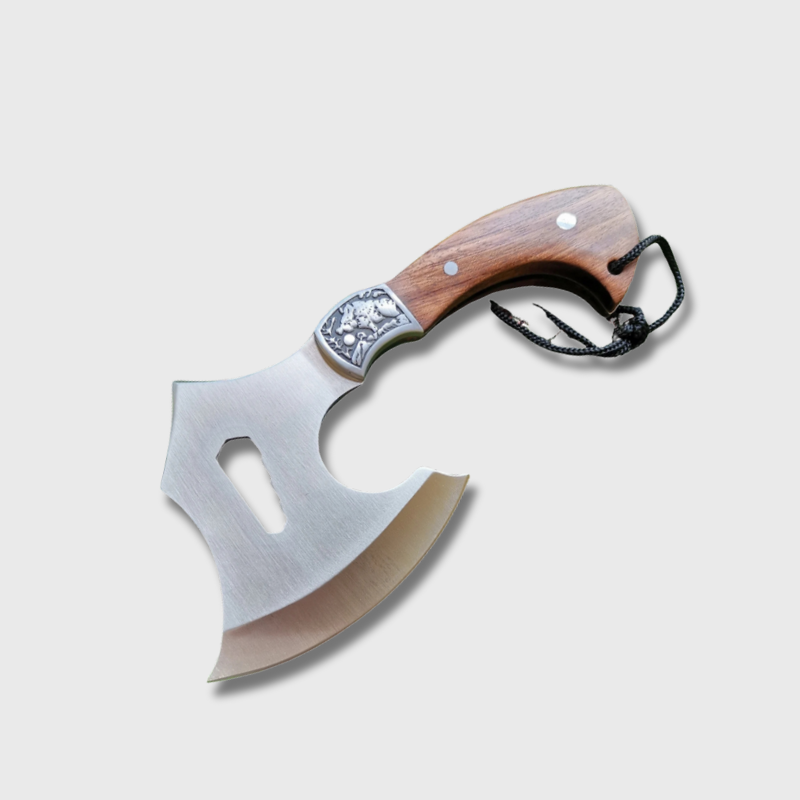 Hache de Survie Manche en Bois - DTYSTORE