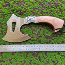 Hache de Survie Manche en Bois - DTYSTORE