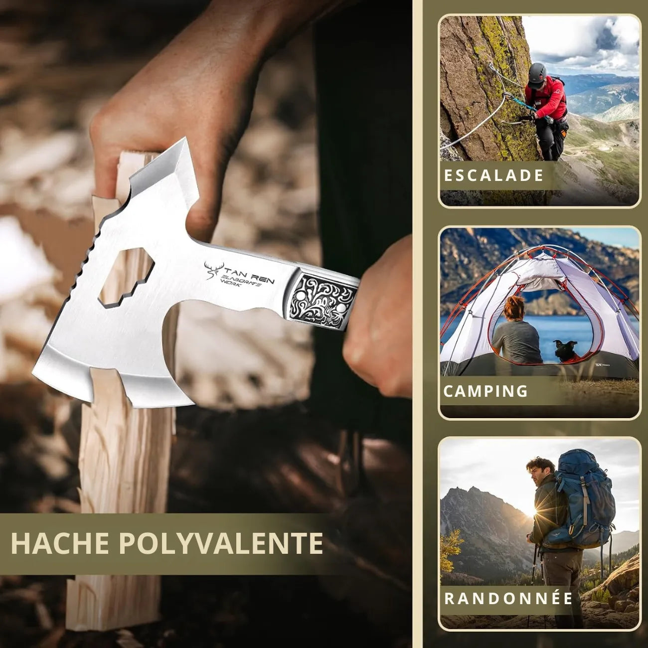 Hachette de Survie Multi-Usage