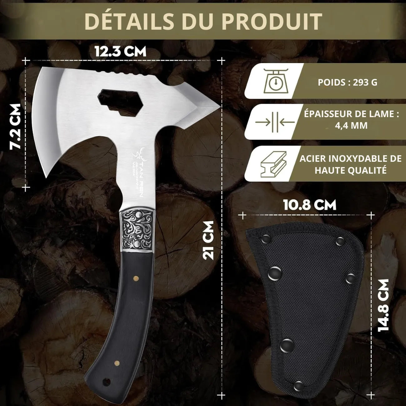 Hachette de Survie Multi-Usage