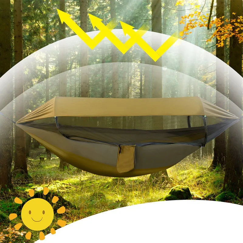 Hamac Camping Automatique - DTYSTORE