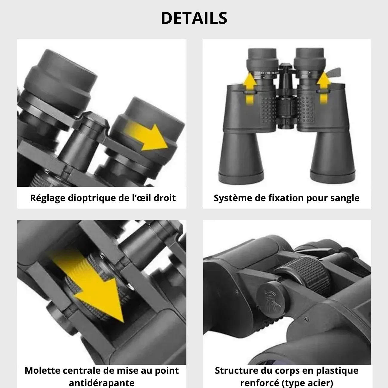 Jumelles Randonnée HD