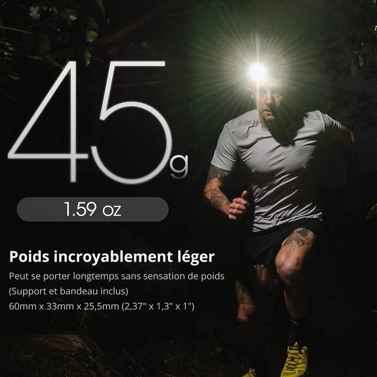 Lampe Frontale de Randonnée