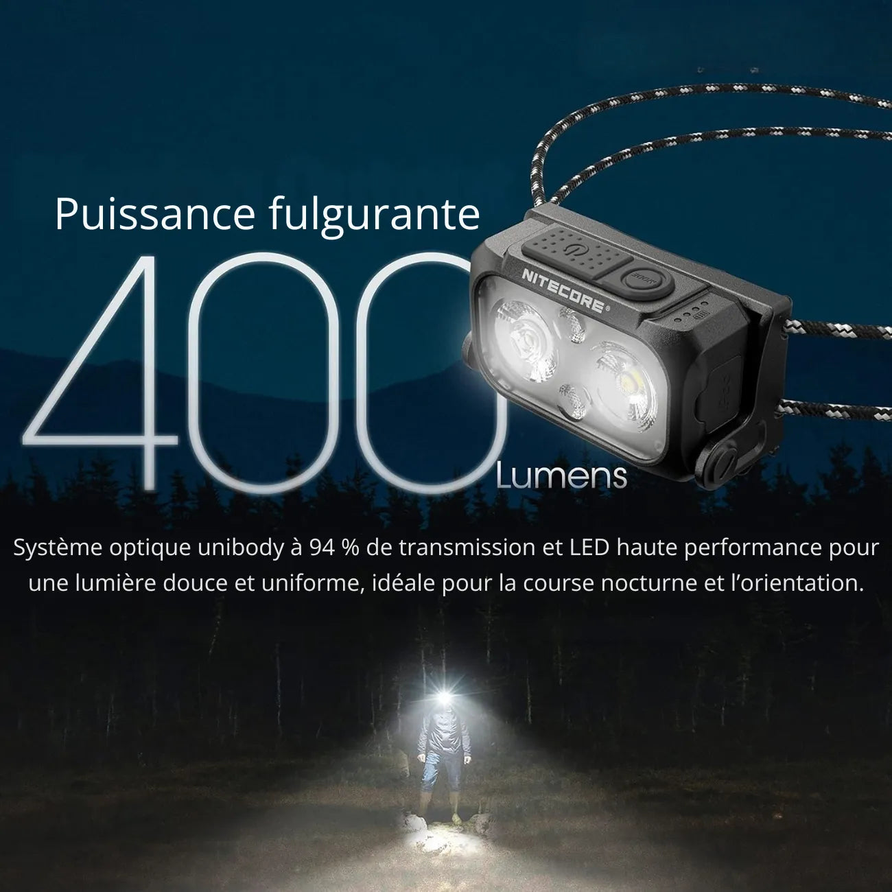 Lampe Frontale de Randonnée