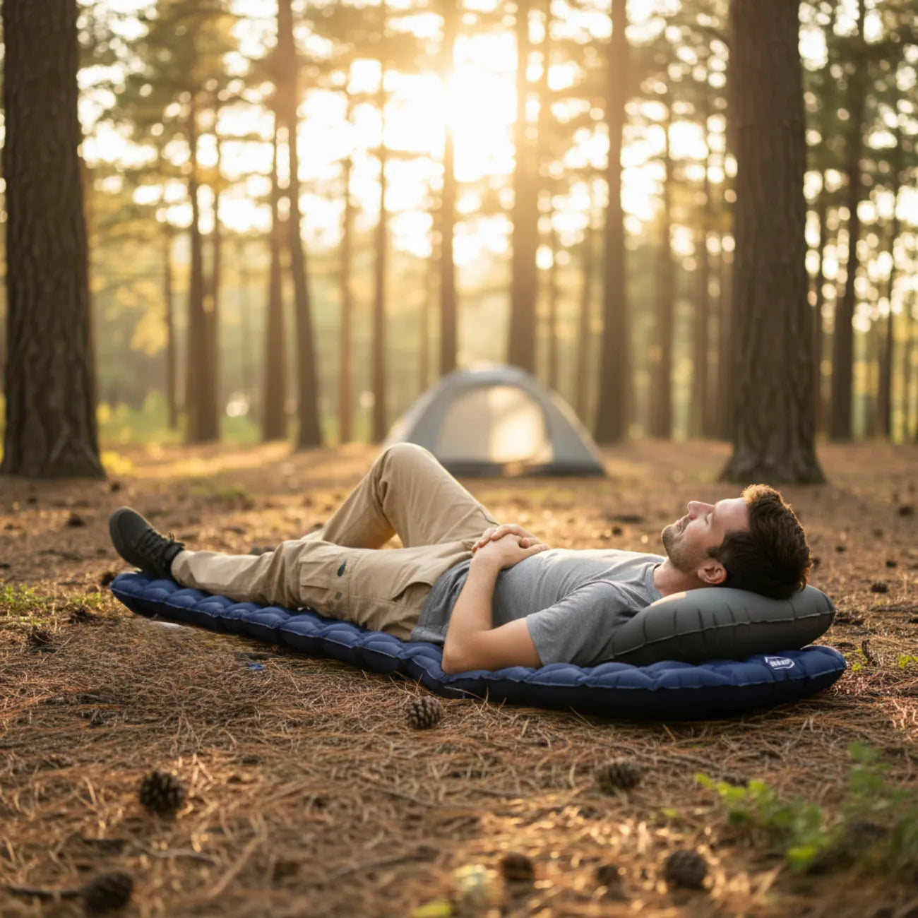 Matelas Camping Gonflable 1 Place