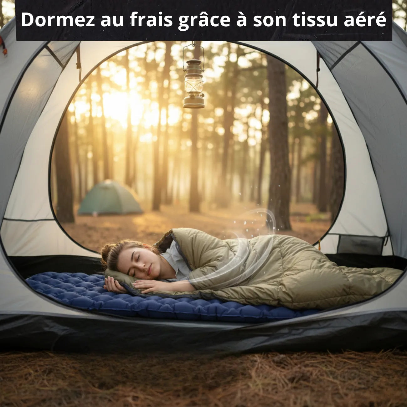 Matelas Camping Gonflable 1 Place