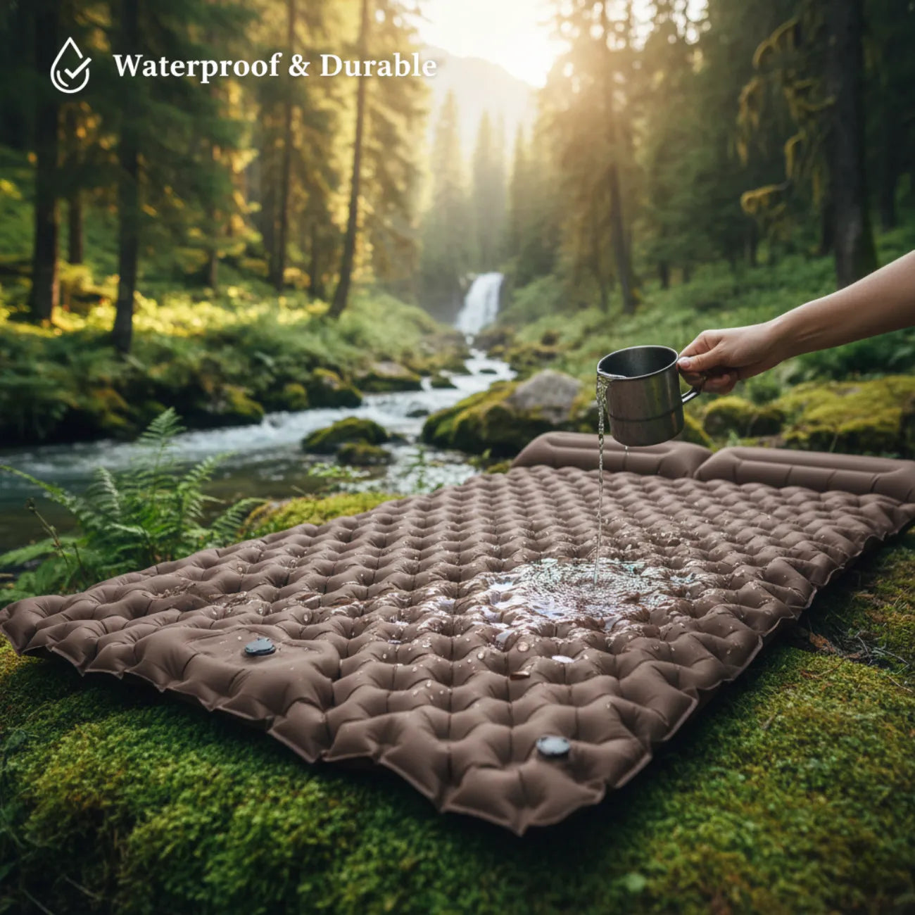 Matelas Camping Gonflable 2 Personnes