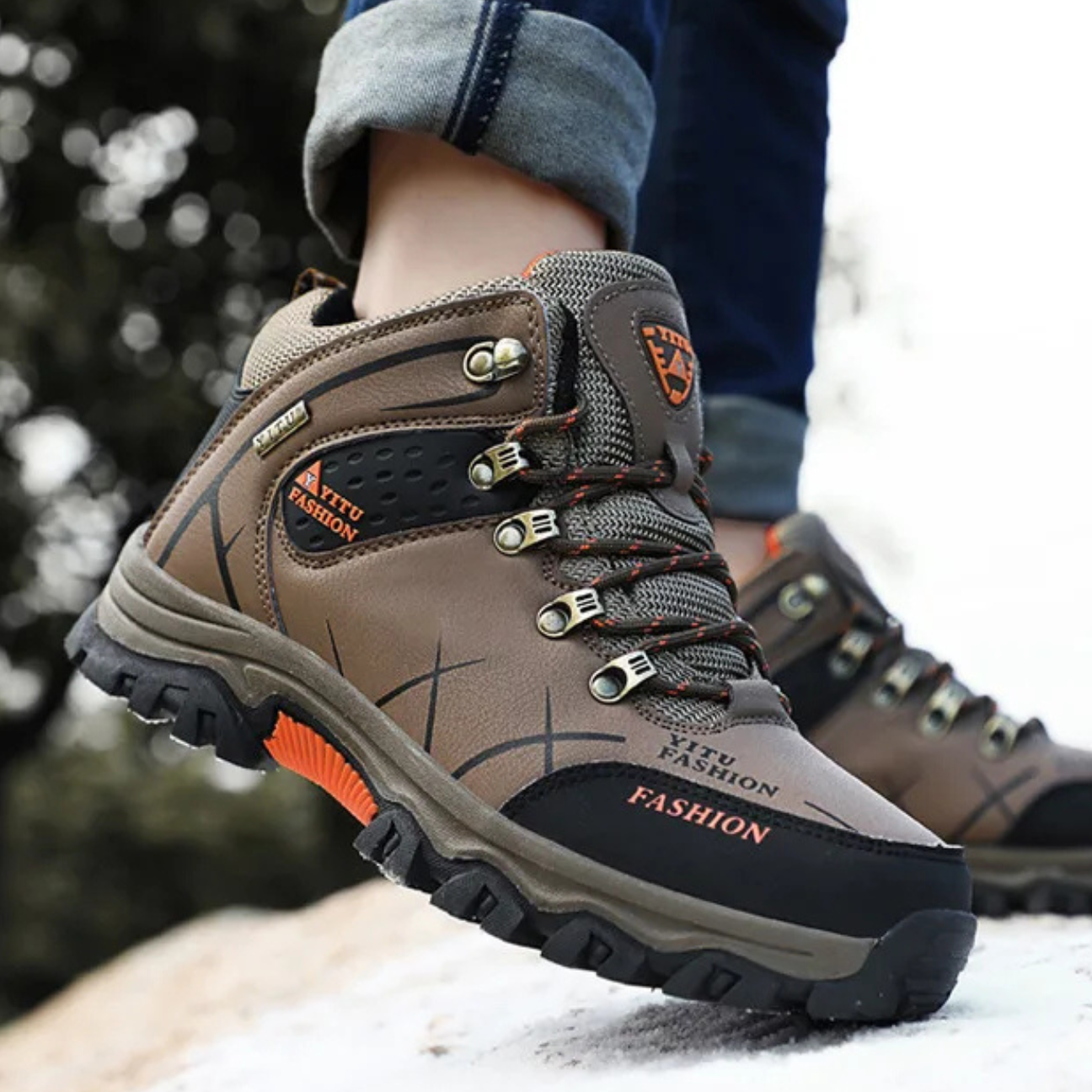 Chaussures de Randonnée Cuir