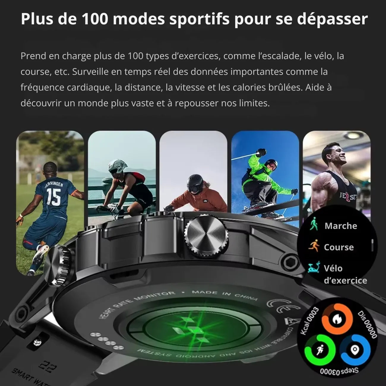 Montre de Trekking Multifonction