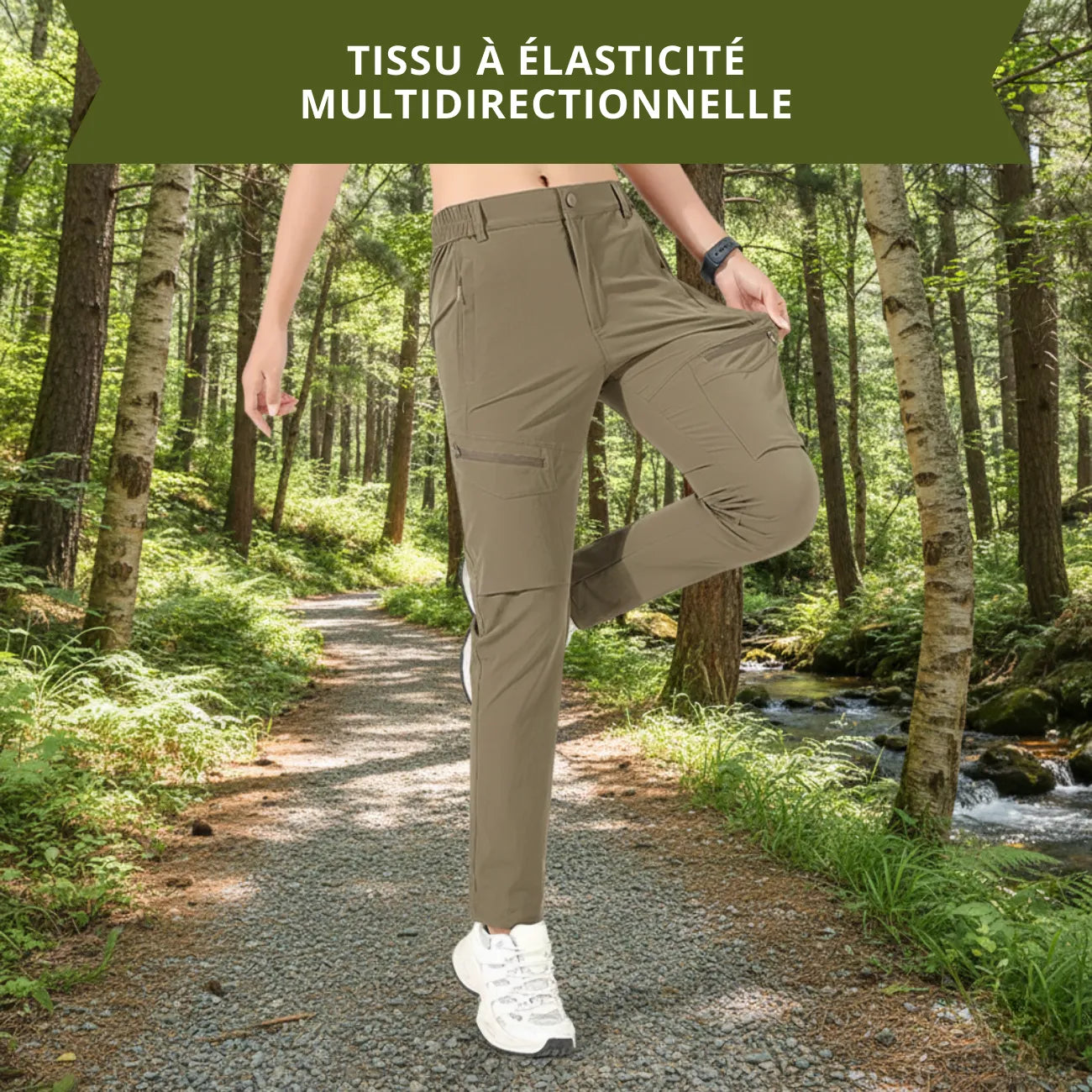 Pantalon de Trekking Impermeable
