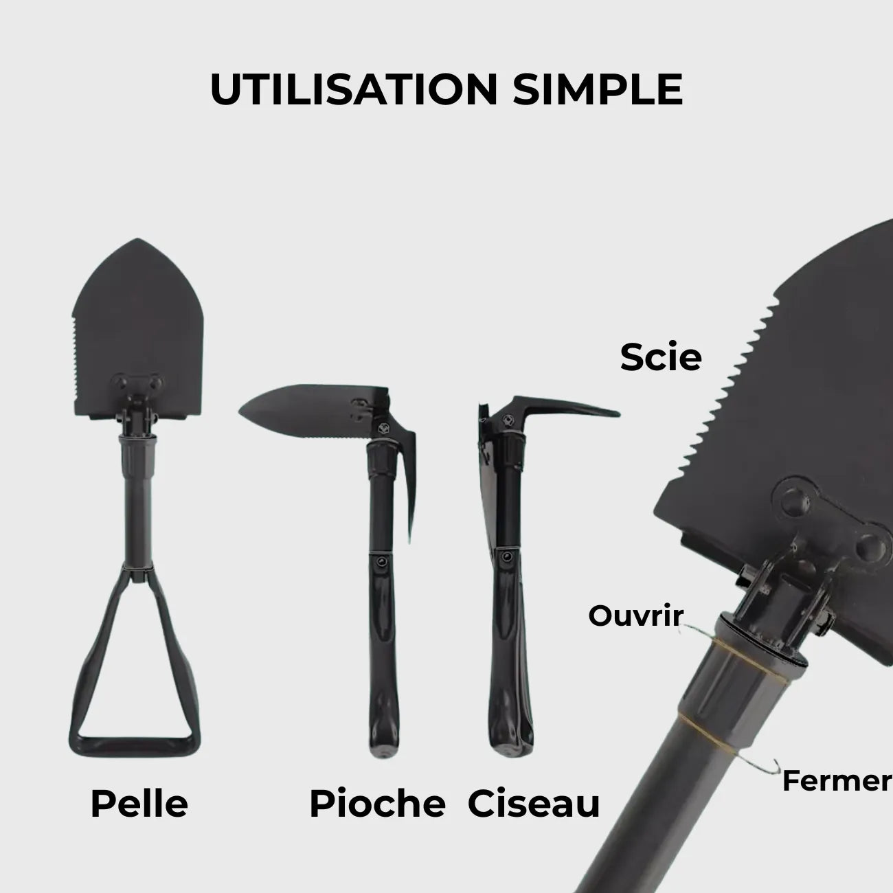 Pelle à Neige Pliante