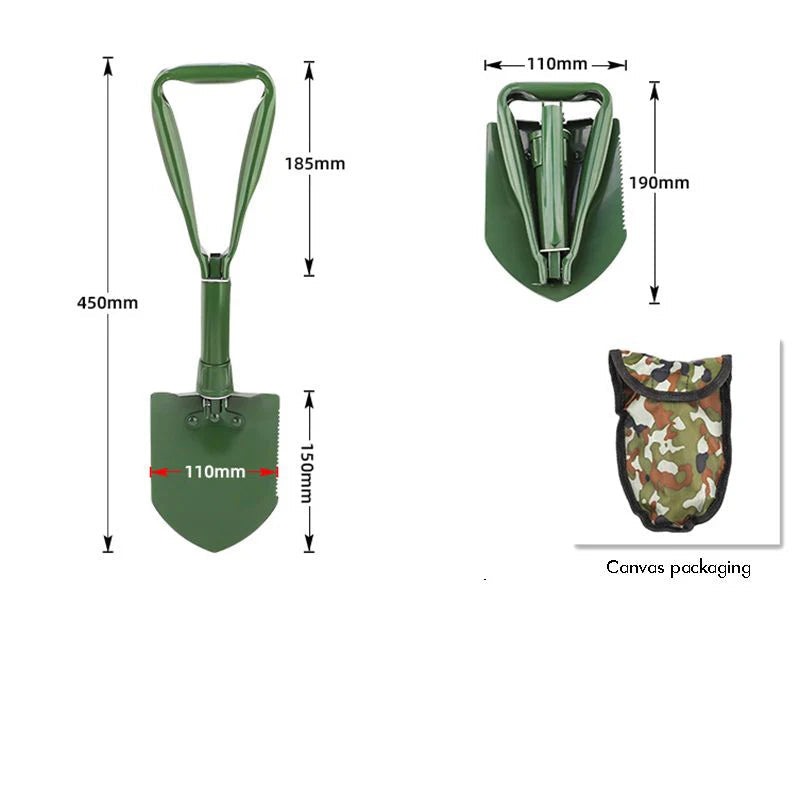 Pelle Pliante de Camping - DTYSTORE