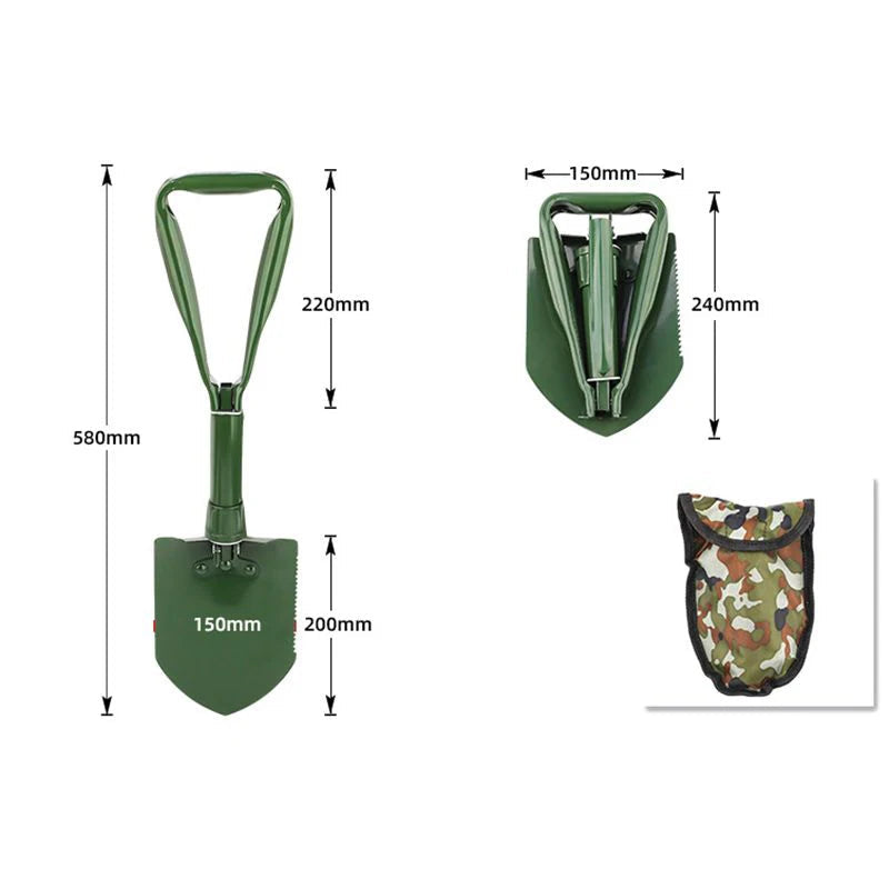 Pelle Pliante de Camping - DTYSTORE