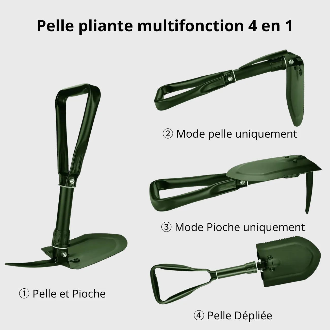 Pelle Pliante de Camping