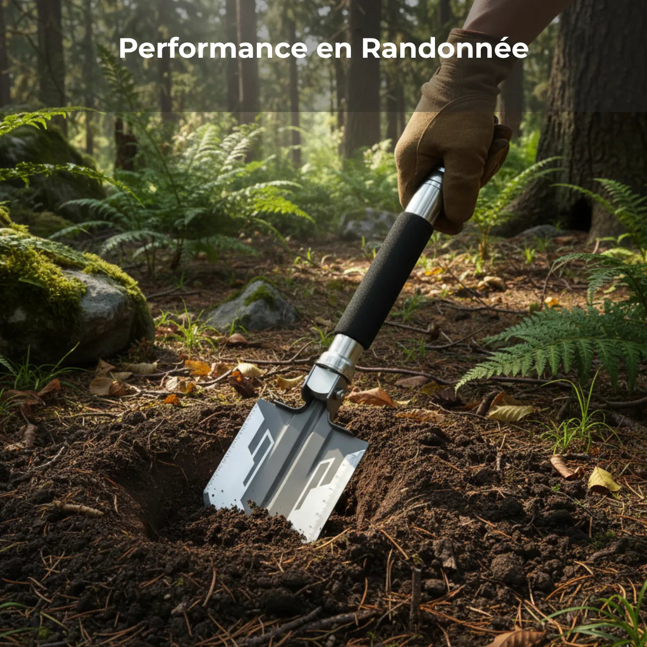 Pelle de Camping Pliante