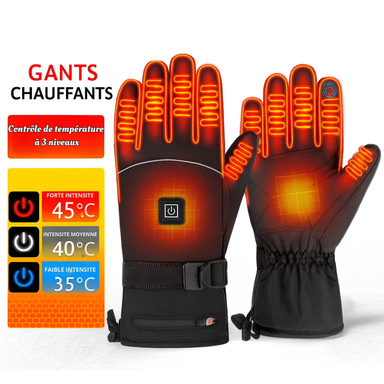 Gants Chauffants