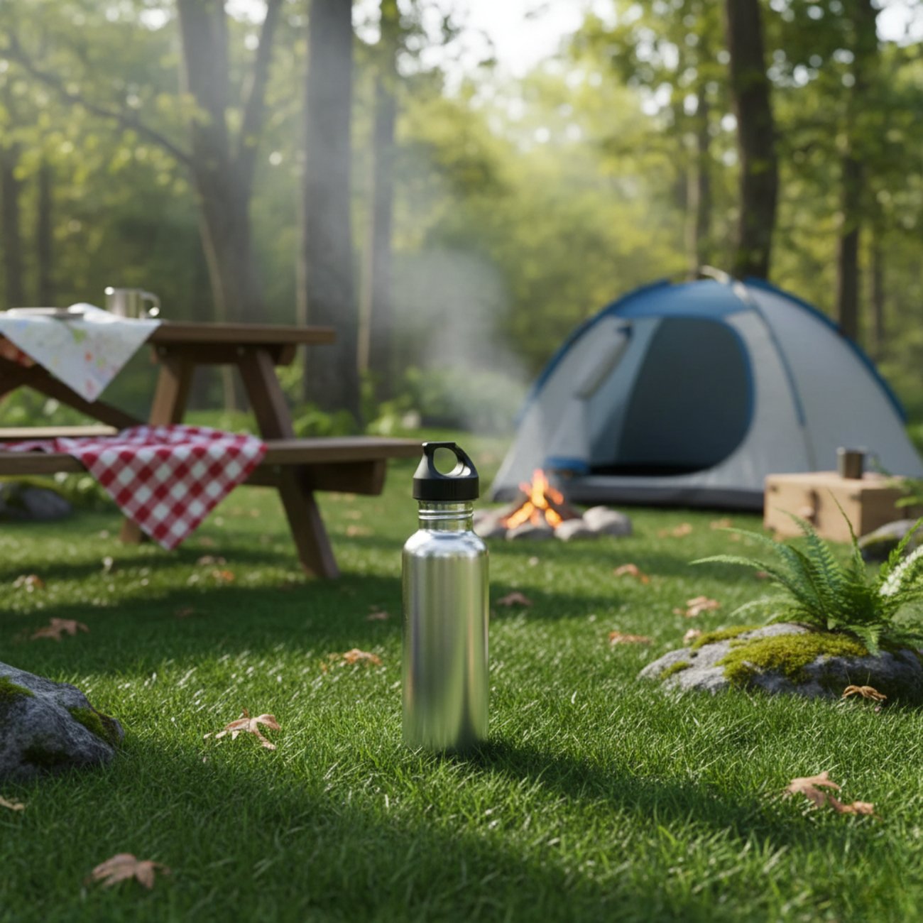 Gourde Inox Montagne