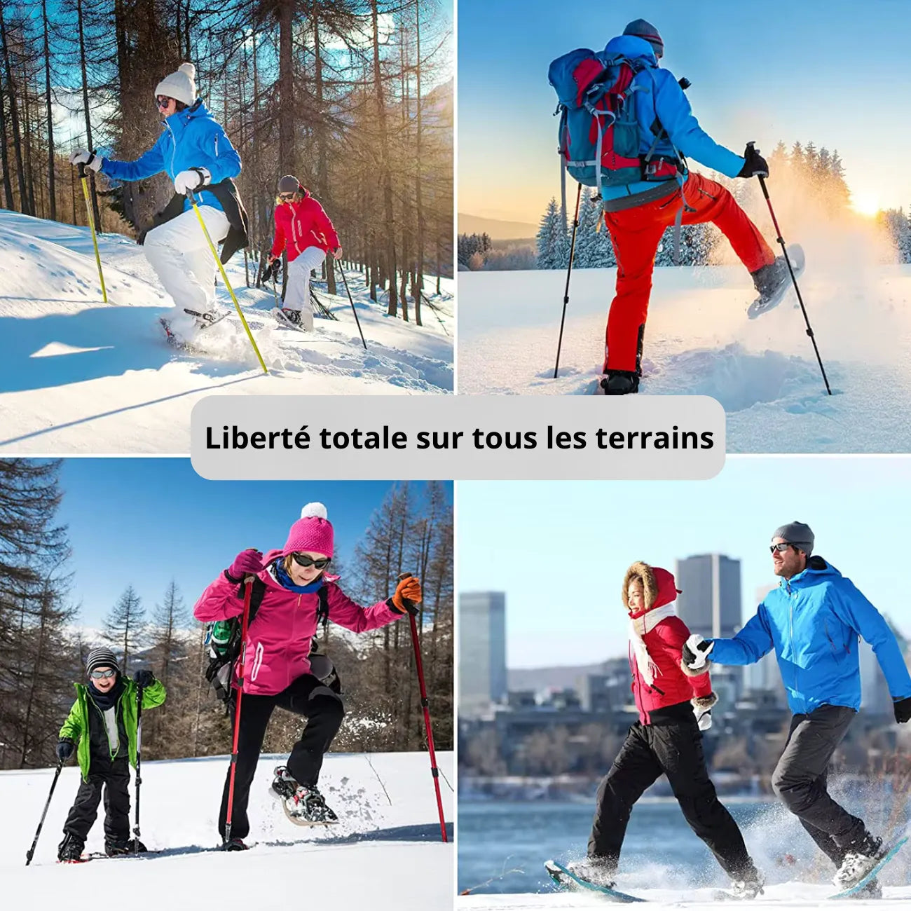 Raquettes à Neige en Aluminium