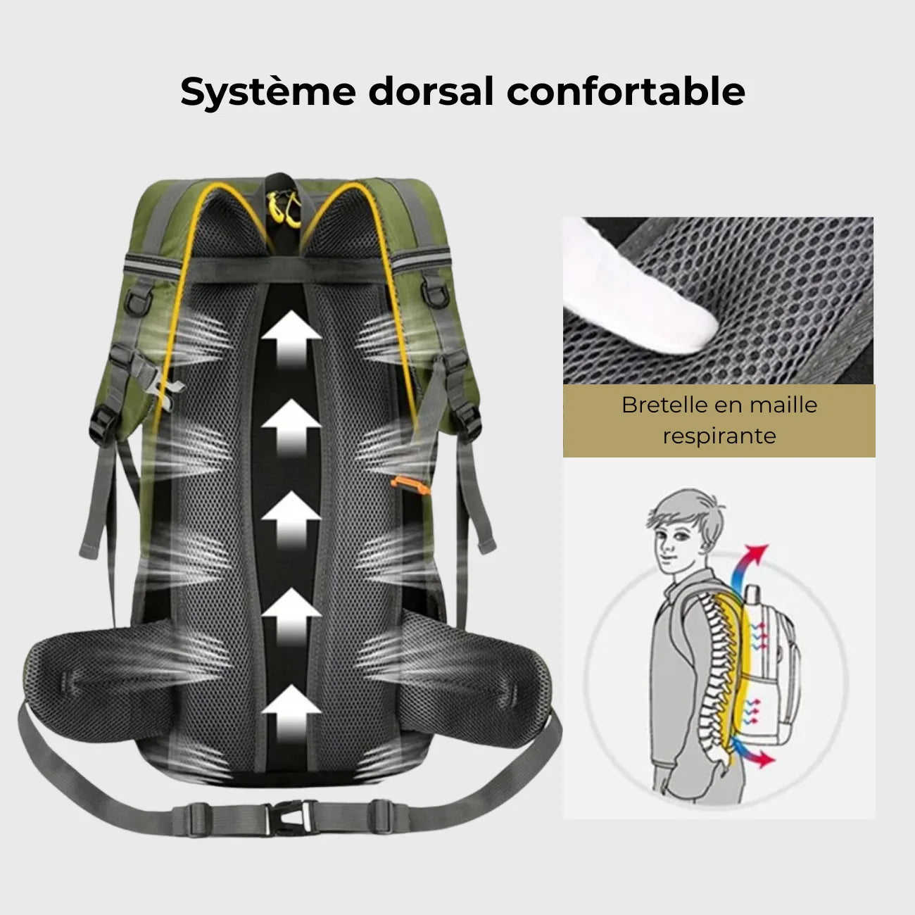 Sac à Dos Randonnée 50L