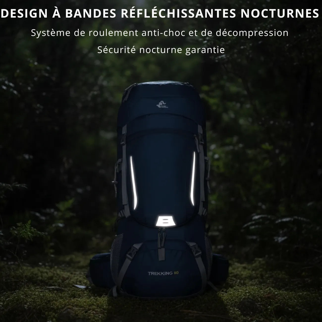 Sac à Dos de Randonnée 60L