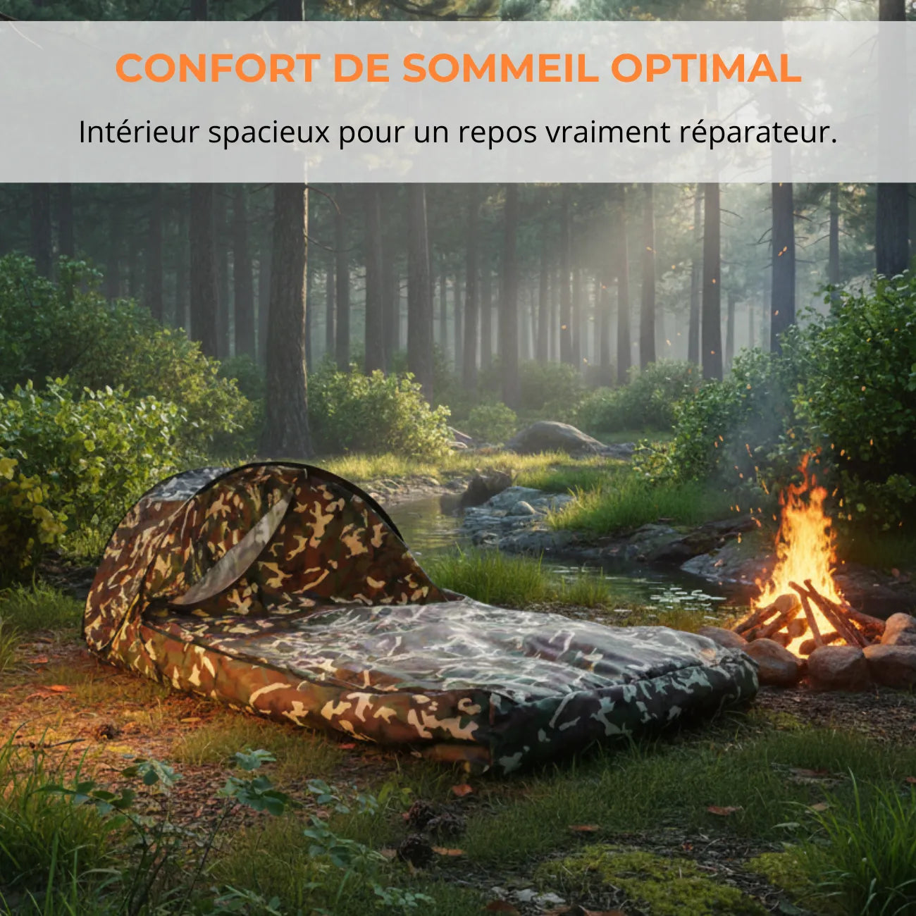 Sac de Couchage Trekking Ultra Léger