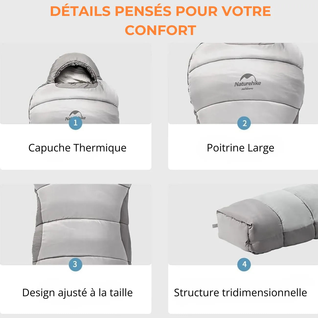 Sac de Couchage pour Grand Froid