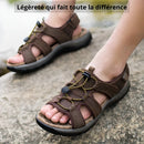 Sandales De Marche Homme Cuir