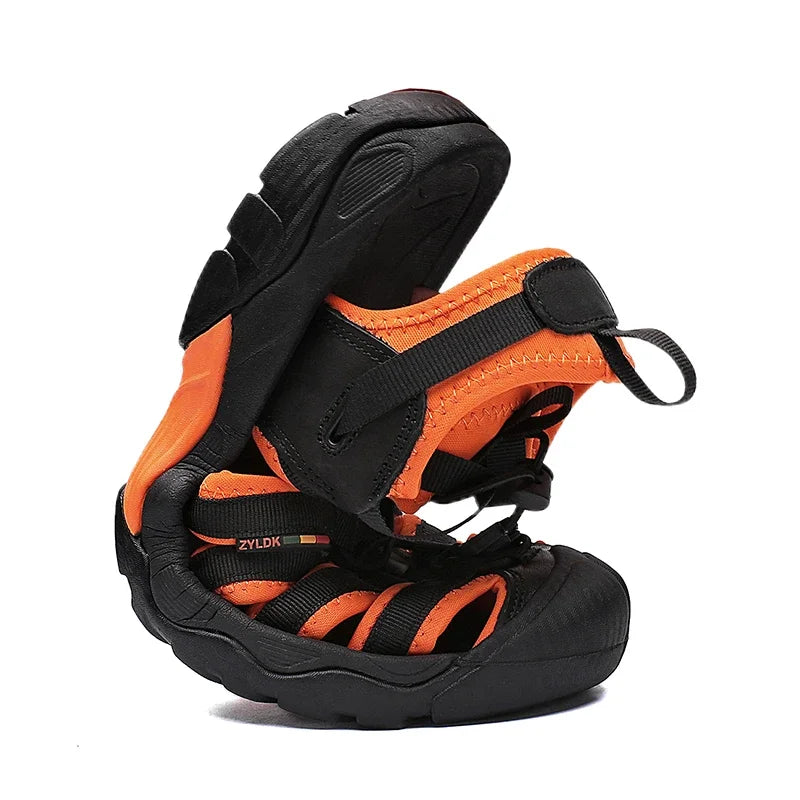 Sandales de Marche en Cuir - DTYSTORE