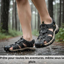 Sandales de Randonnée Homme en Cuir