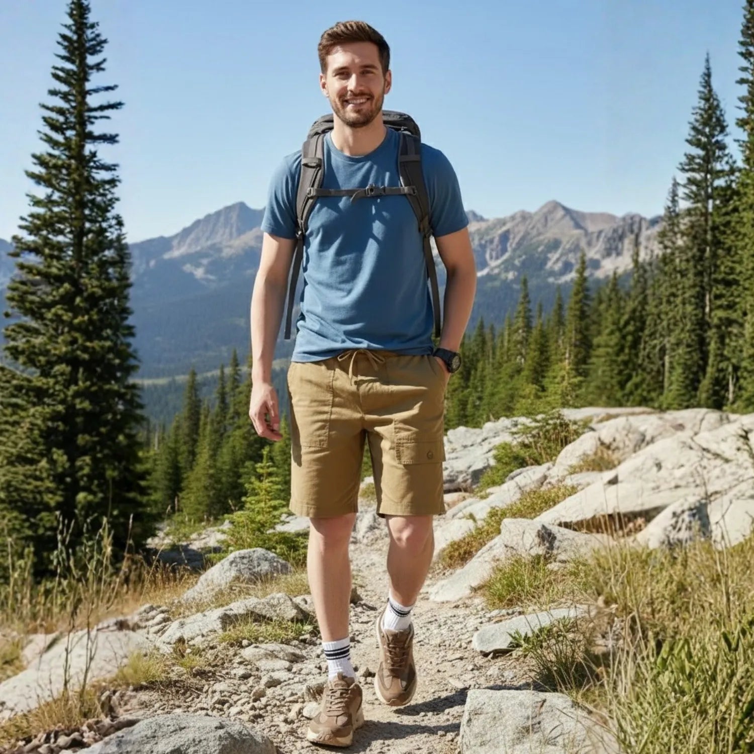 Short Court Randonnée Homme