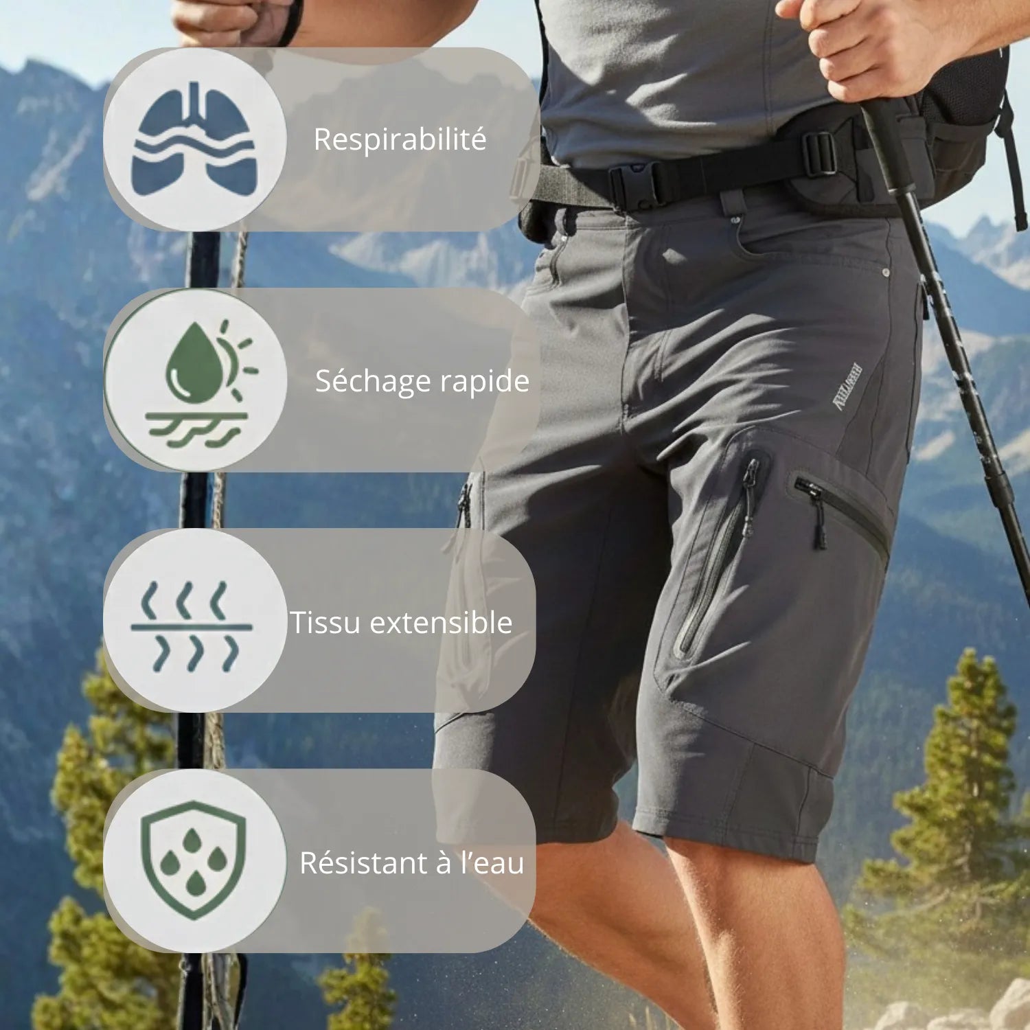 Short Trek Homme