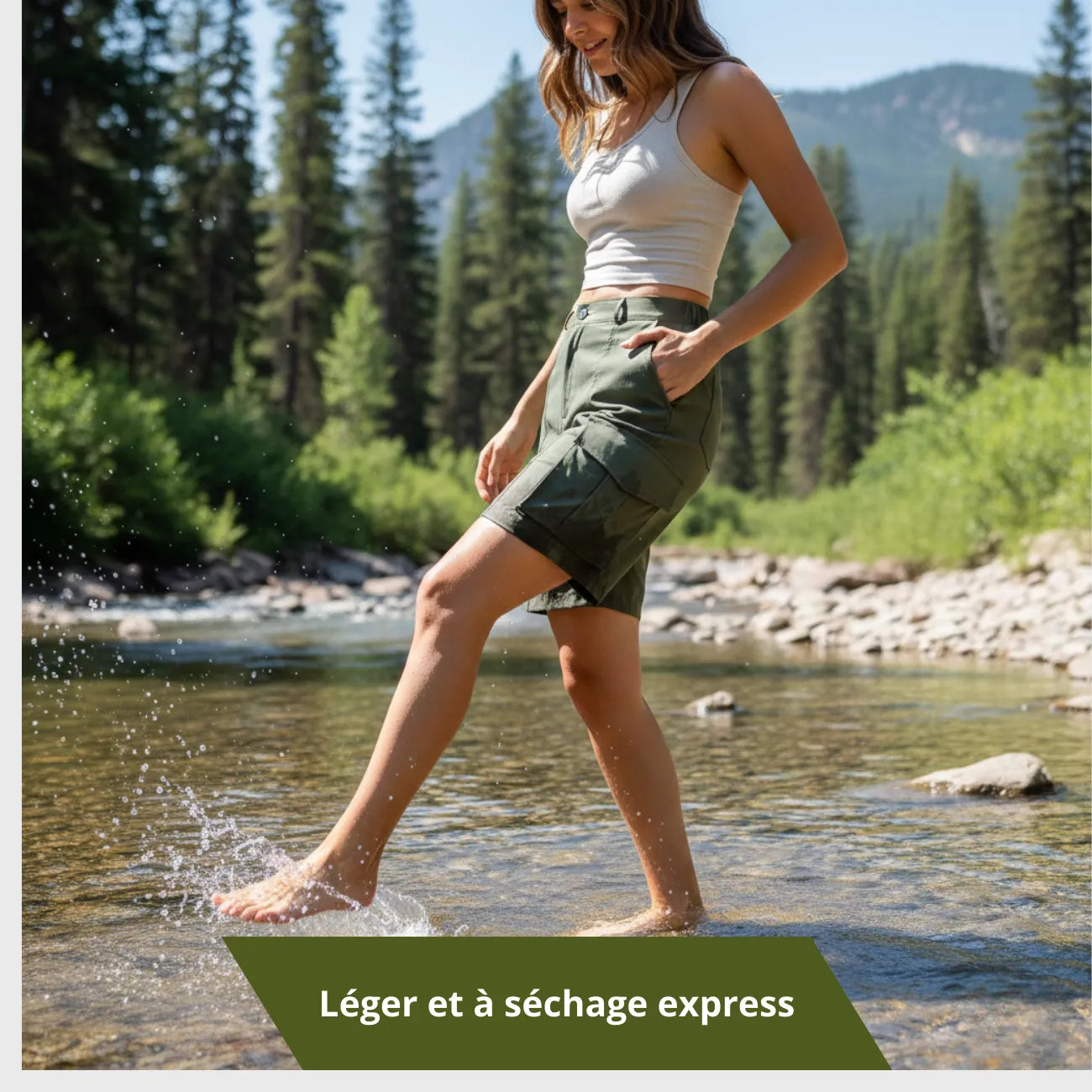 Short de Trekking Femme