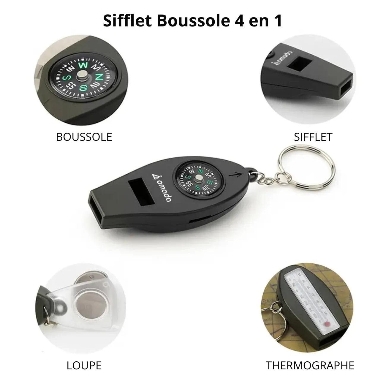 Sifflet Boussole