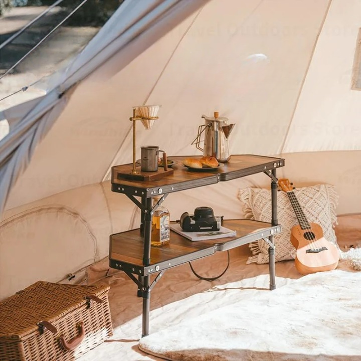 Table Pliante Portable Camping - DTYSTORE