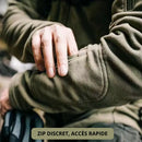 Veste Polaire Homme Zippée