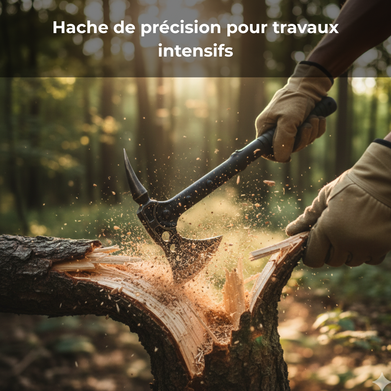 Hache de Survie Manche en Nylon